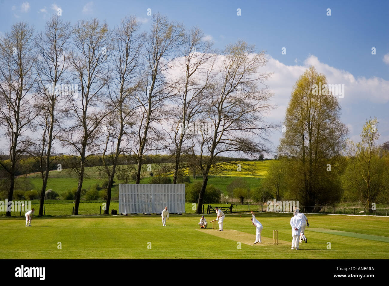 Cricket Sight Screen High Resolution Stock Photography and Images Alamy