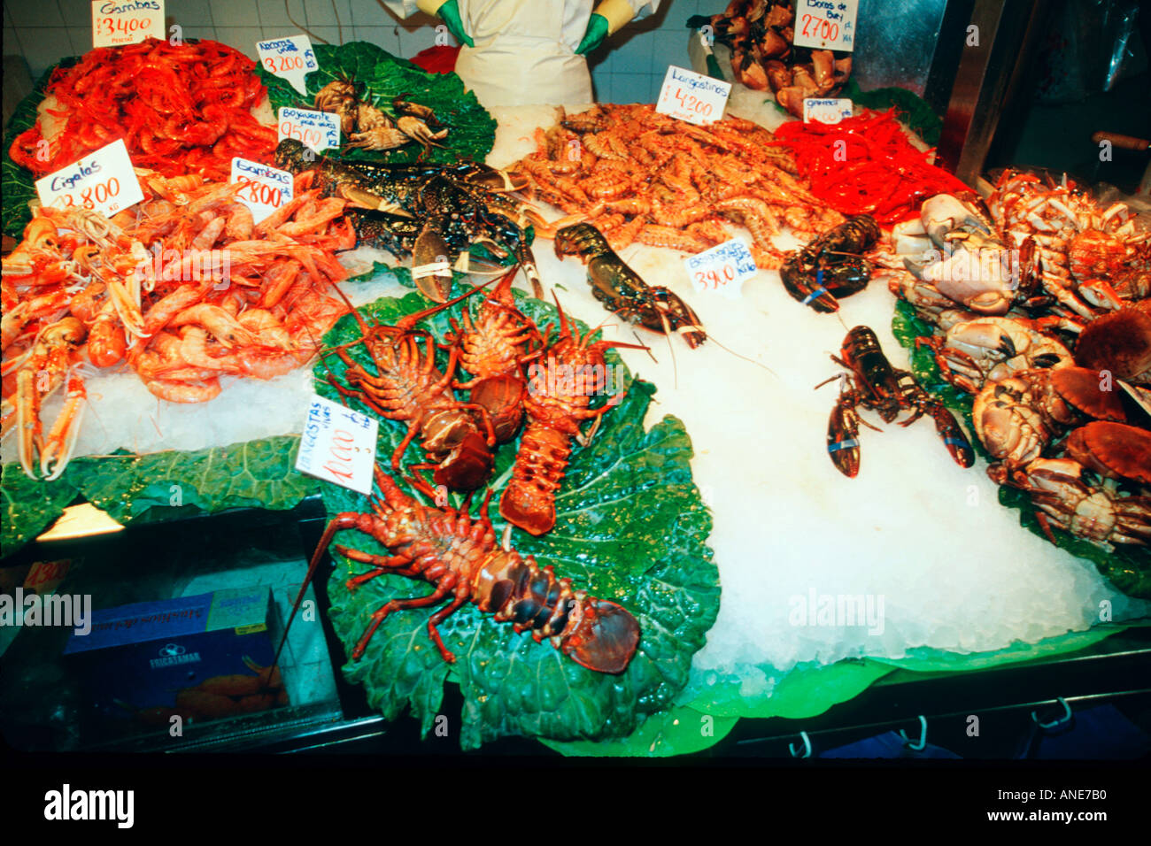 Spanish menu prices hires stock photography and images Alamy