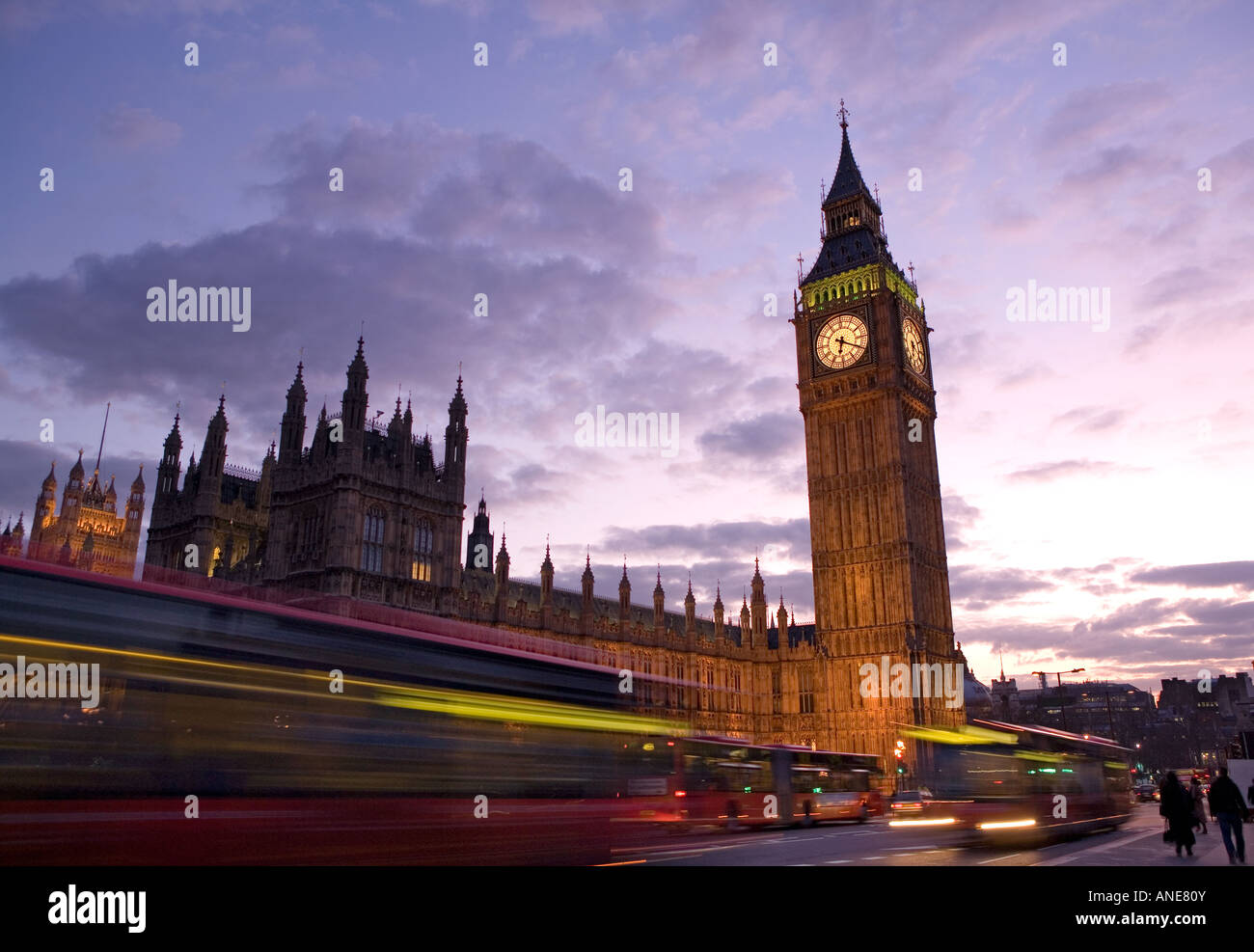 Big Ben in London England. Stock Photo