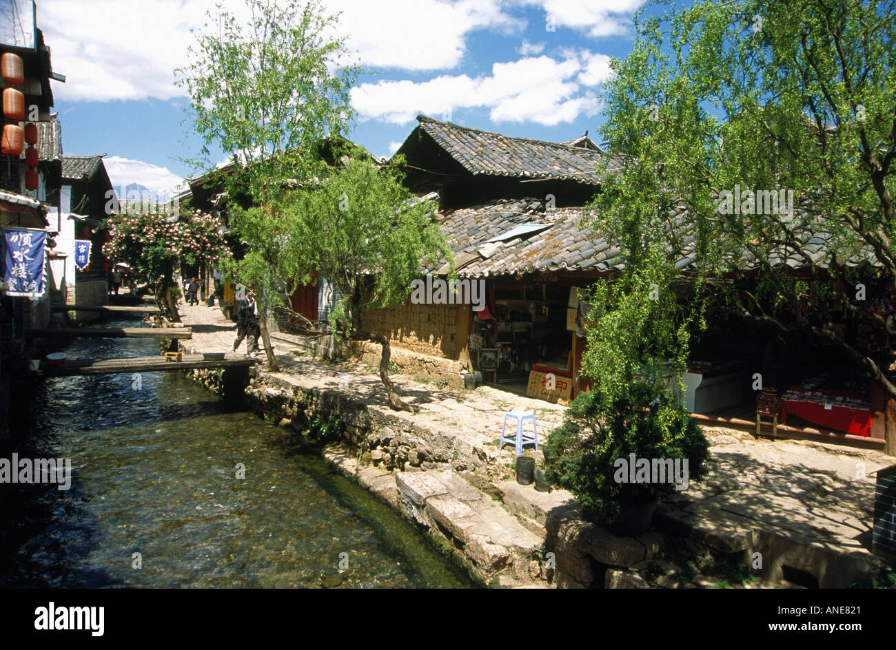 Old town Lijang Yunnan China Stock Photo - Alamy