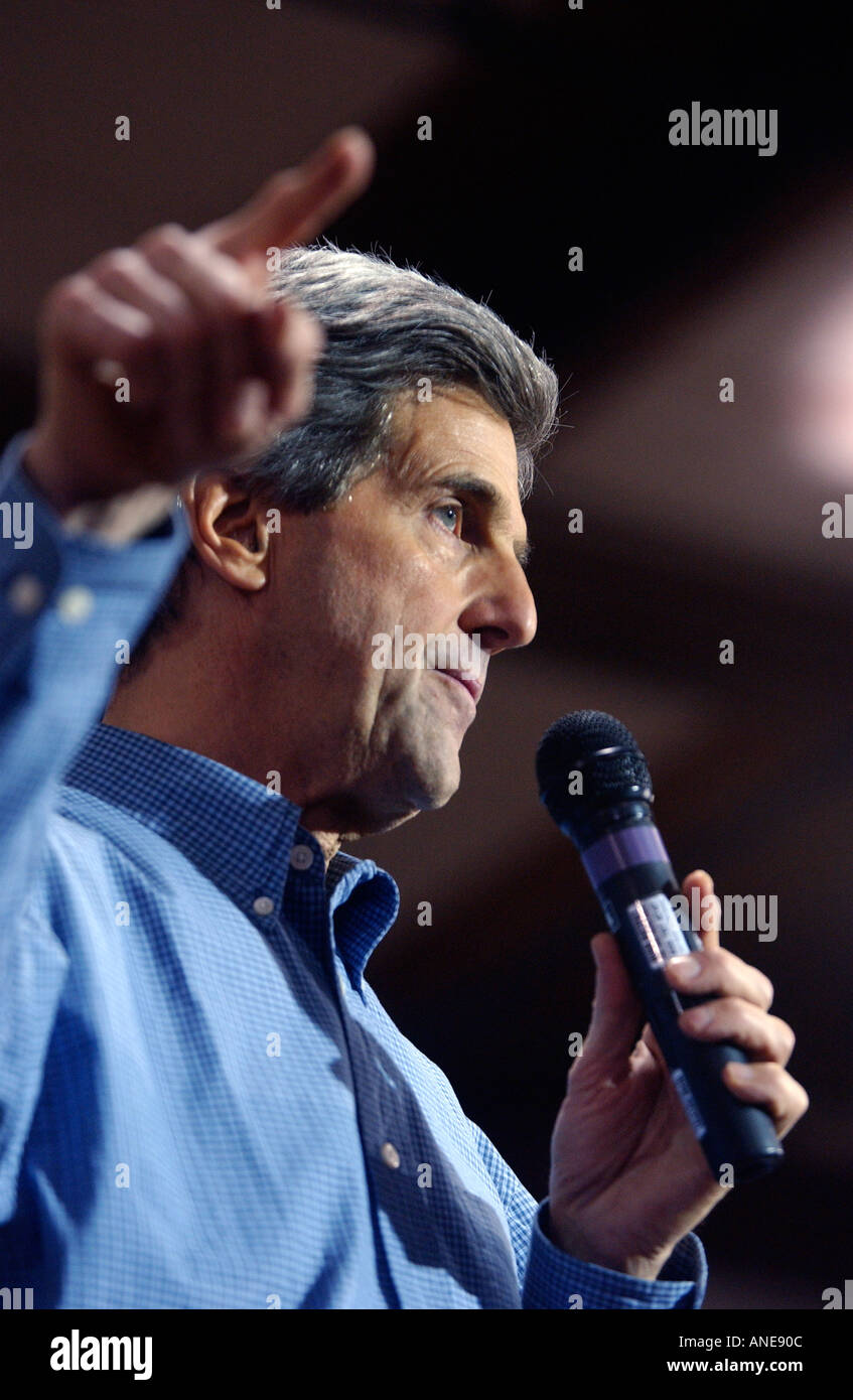 Kerry Democratic presidential candidate John Kerry speaks during the