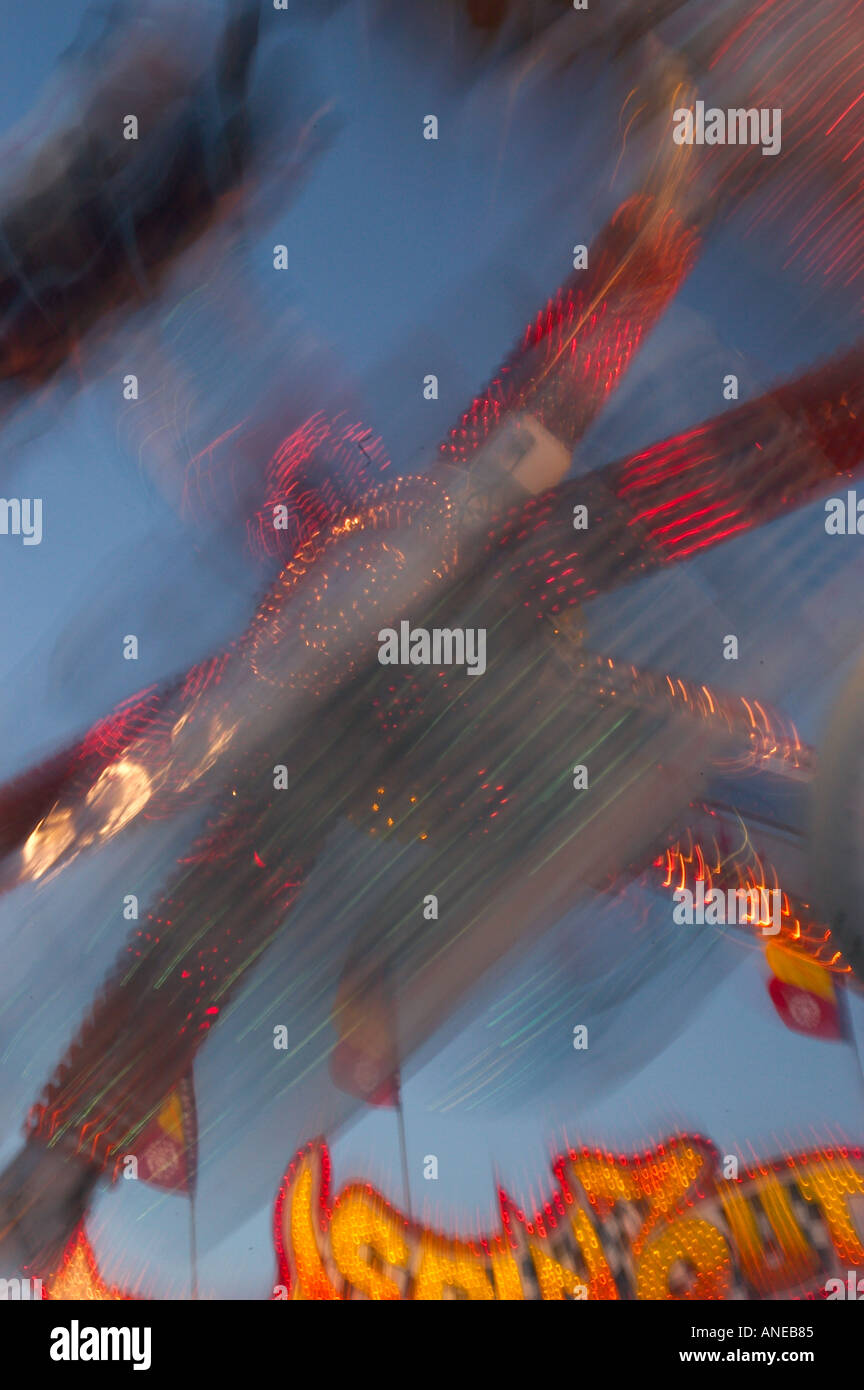 Carnival swing ride pattern hi-res stock photography and images - Alamy