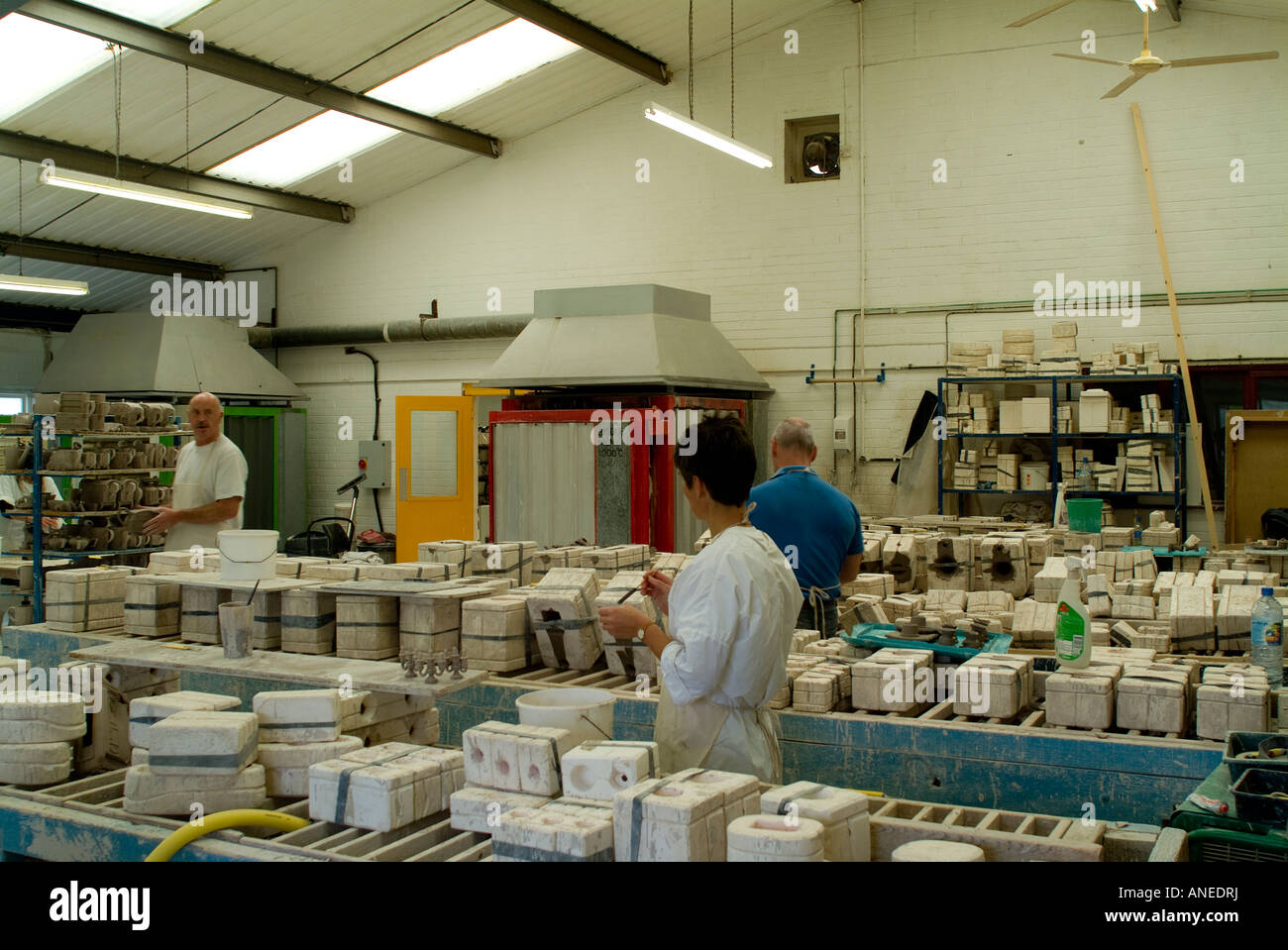 Teapottery at Leyburn North Yorkshire Stock Photo Alamy