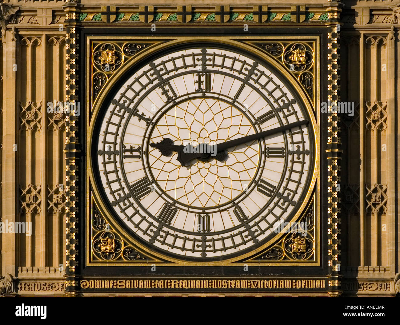 Big Ben clock face in London Stock Photo Alamy
