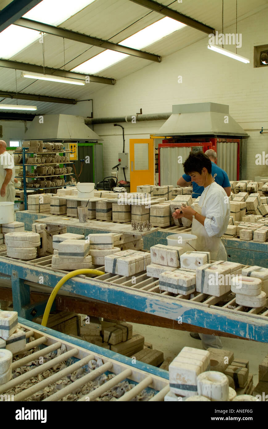 Teapottery at Leyburn North Yorkshire Stock Photo Alamy