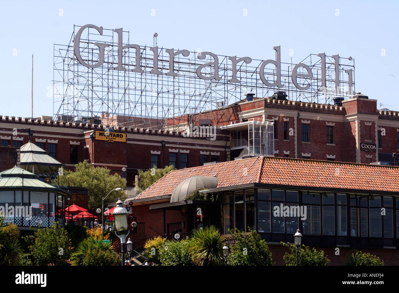 Ghirardelli Chocolate Company, San Francisco, California, USA Stock