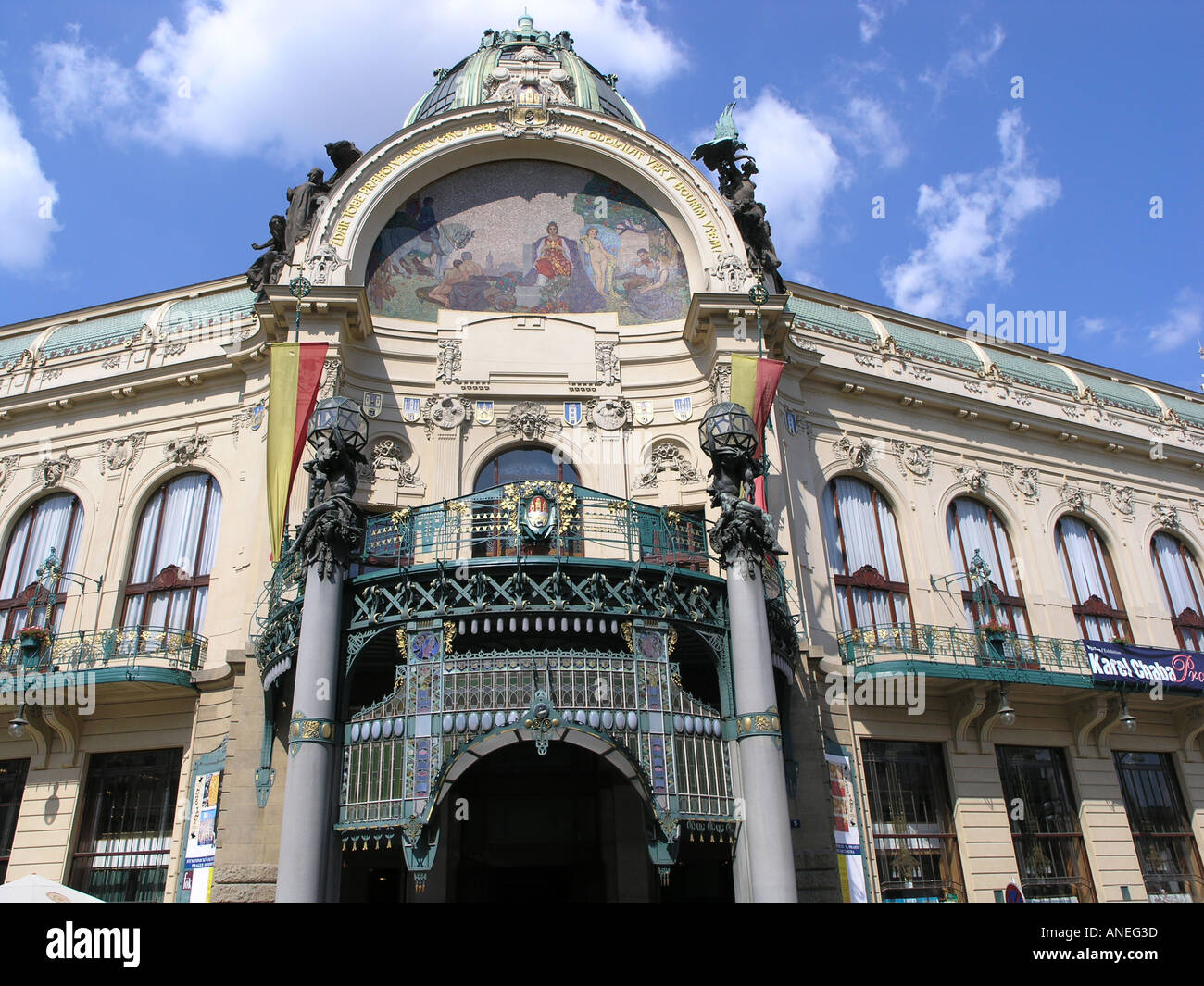 Prague municipal house mucha hires stock photography and images Alamy