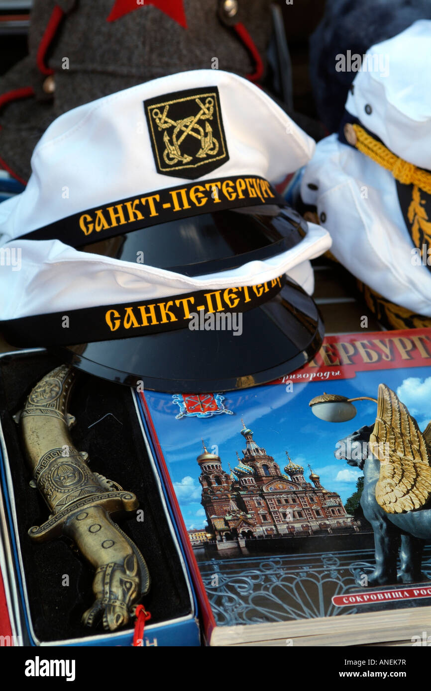 Russian Souvenirs Sailor Hat Guide Book 