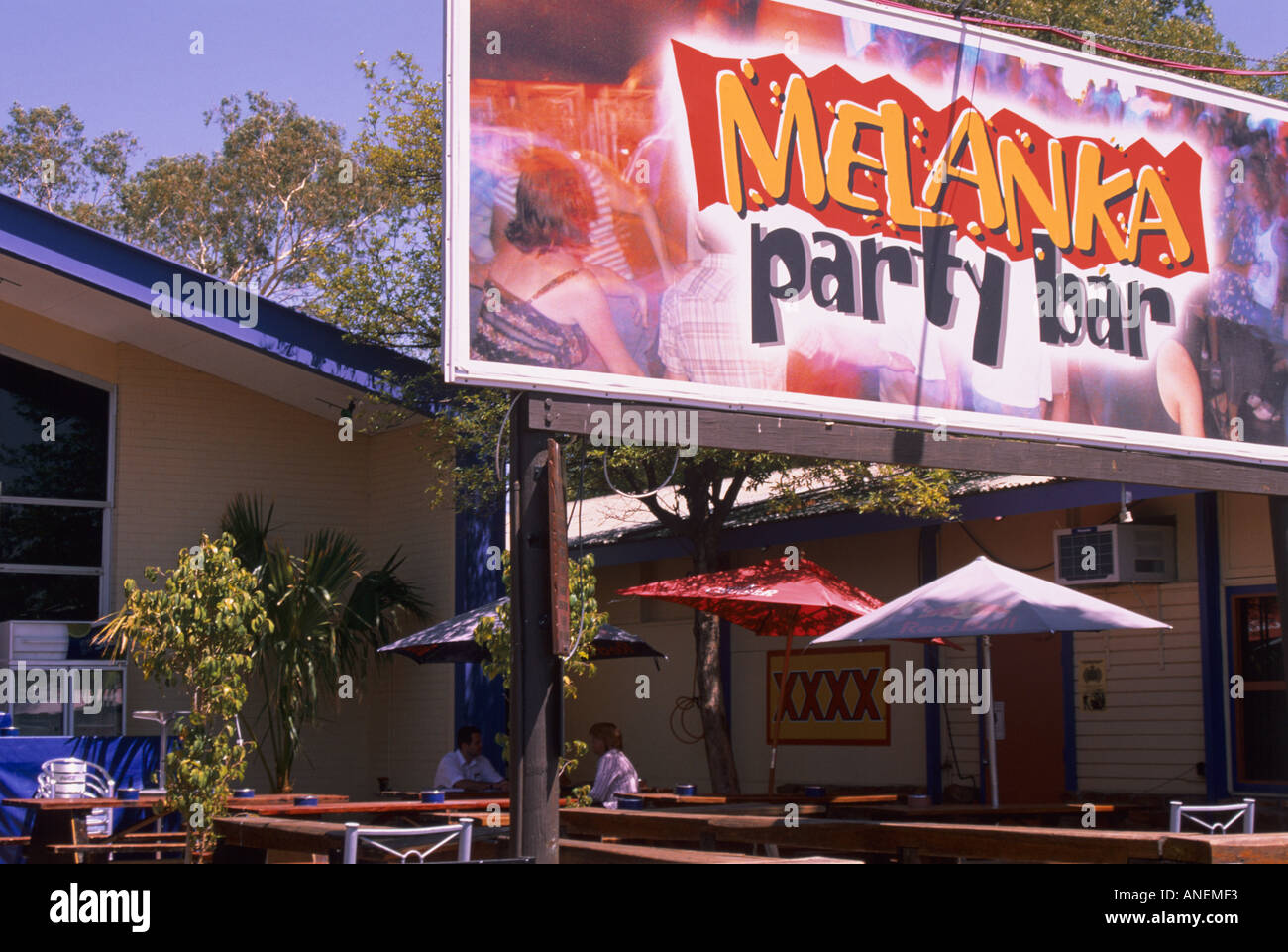 Melanka Party Bar Part Of A Backpacker S Hostel Alice Springs Town Centre Of Australia Stock Photo Alamy