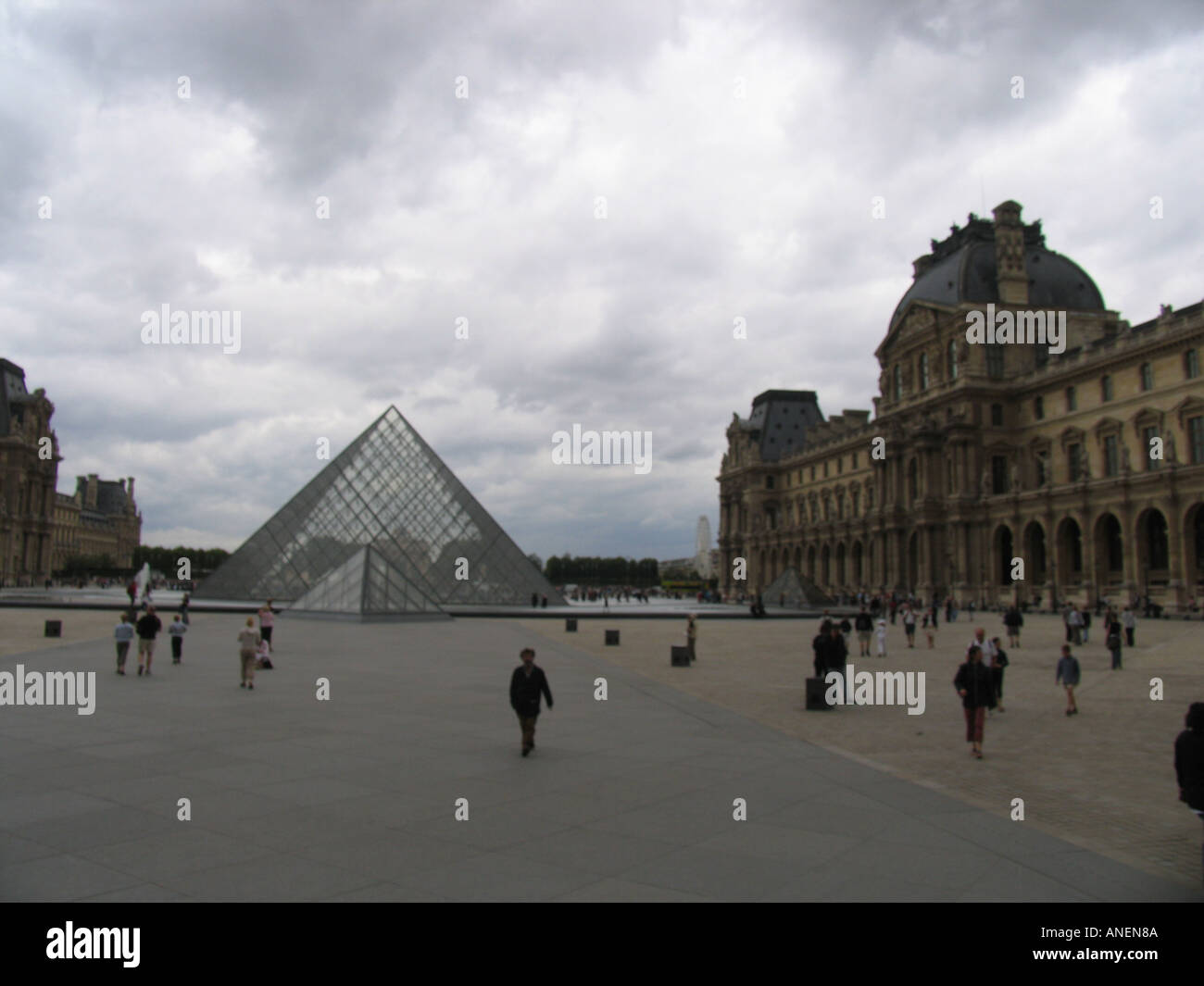 Louvre Museum Paris FR Stock Photo