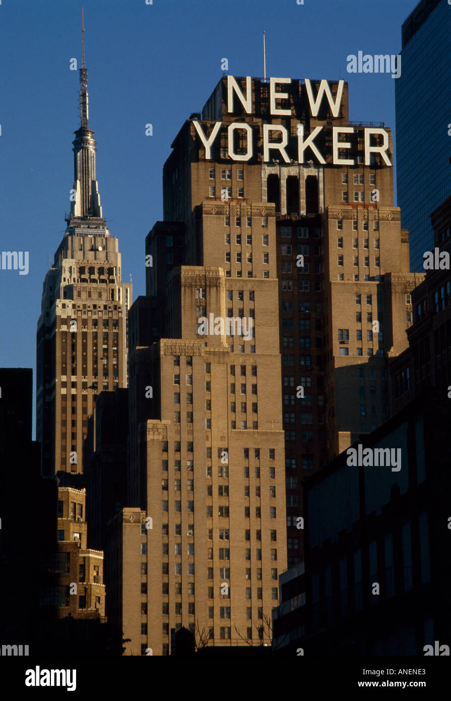 Hotel New Yorker New York City 1930 43 Stories With 2500 Rooms Stock Photo Alamy
