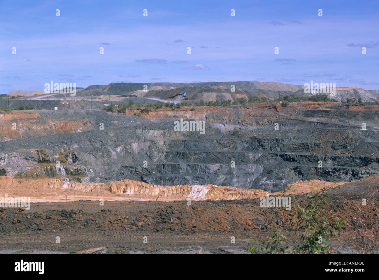 'Ranger' Uranium Mine, Pitts, Near Jabiru, Kakadu National Park, Northern Territory, Australia. Stock Photo