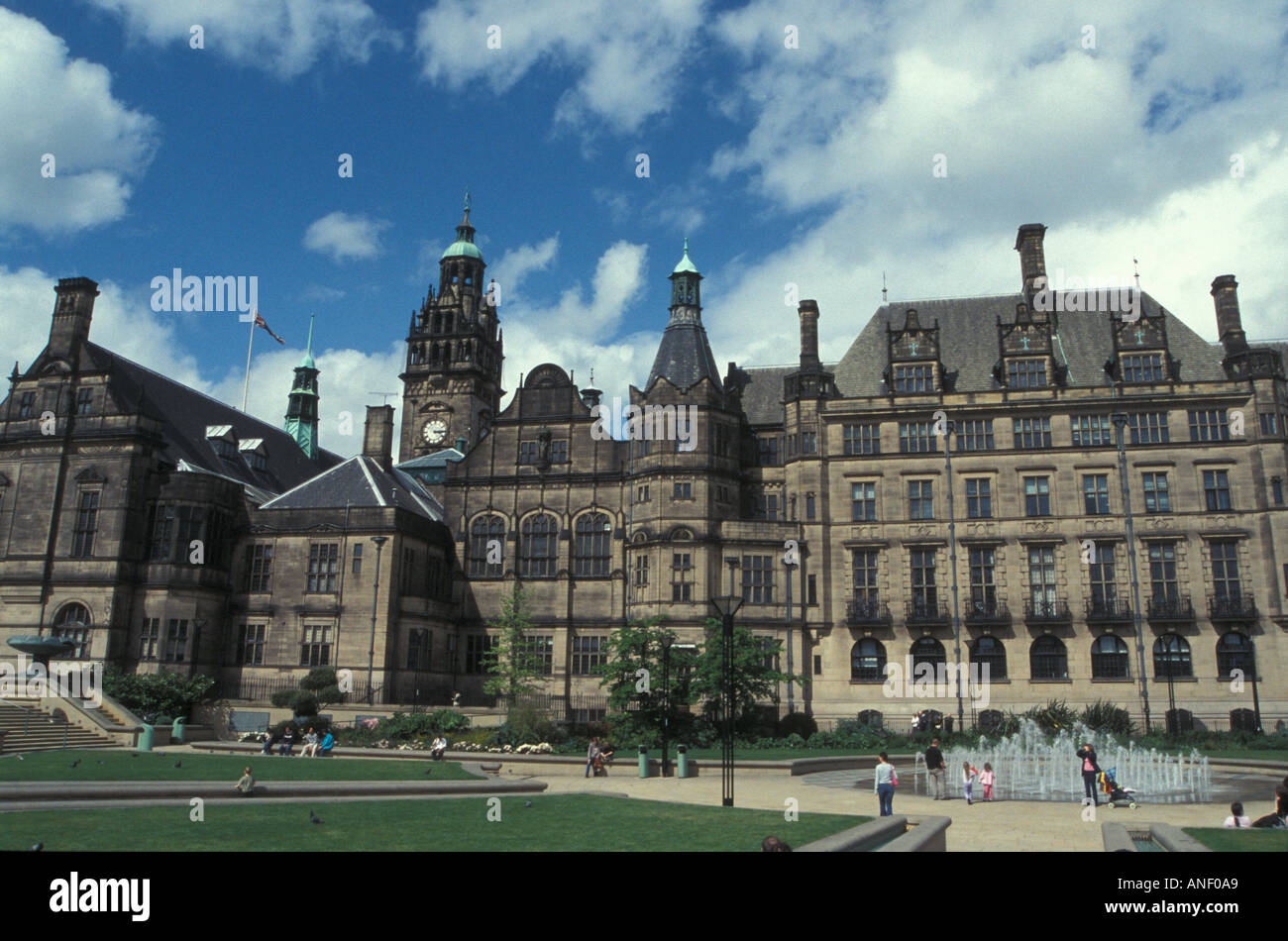 The Town Hall Sheffield Stock Photo - Alamy