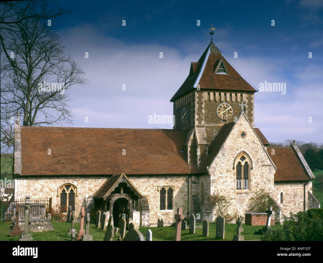 St Laurence Church Seale Stock Photo - Alamy