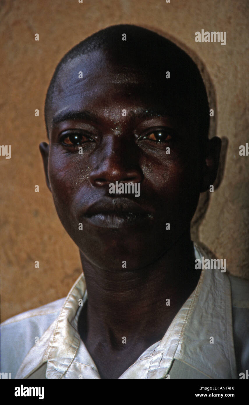 Portrait of a local man, in Kampala, Uganda Stock Photo - Alamy