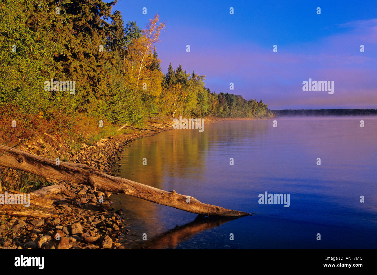 Waskesiu Lake At Sunrise Prince Albert National Park