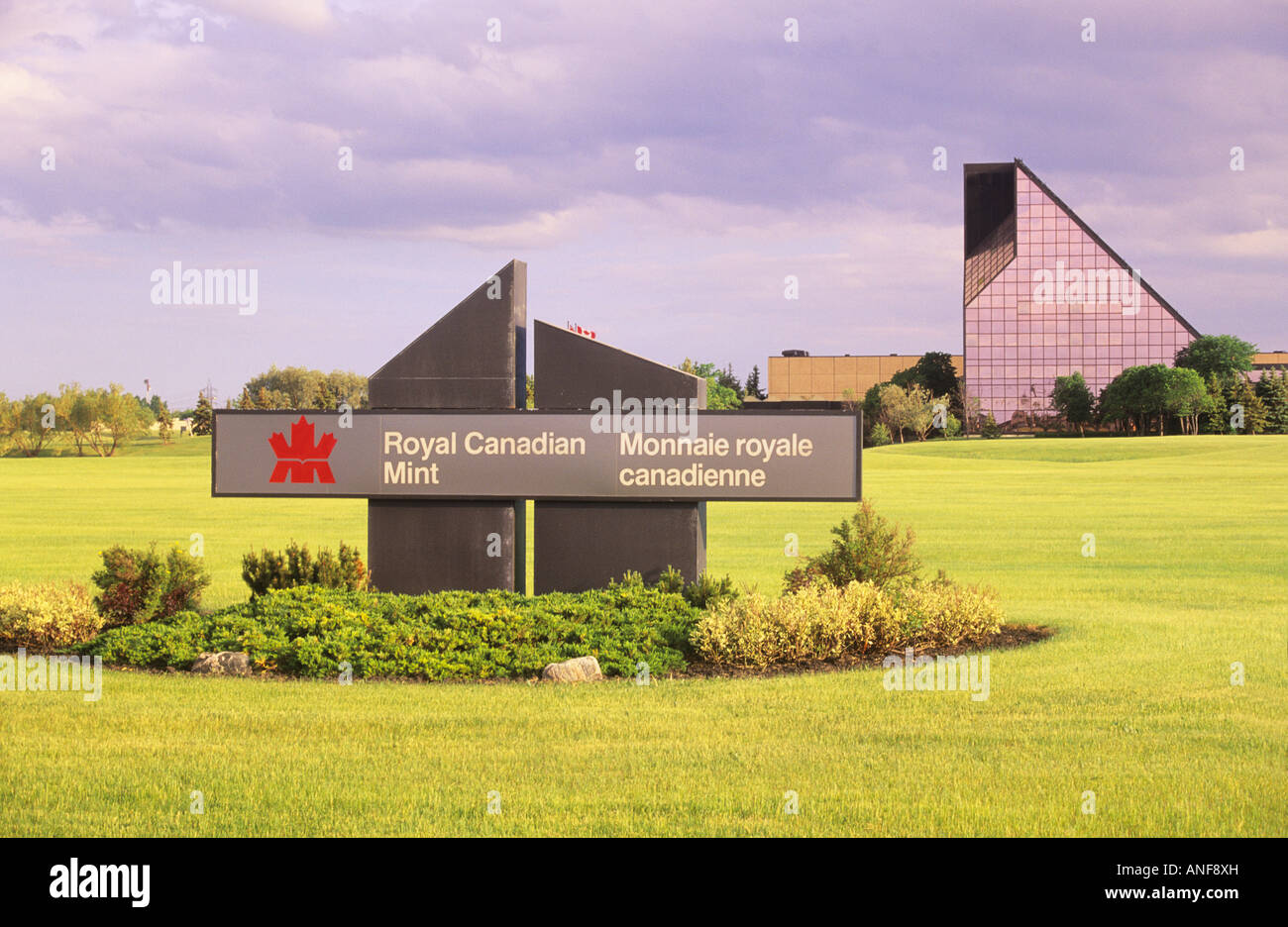 Royal Canadian Mint, Winnipeg, Manitoba, Canada Stock Photo Alamy