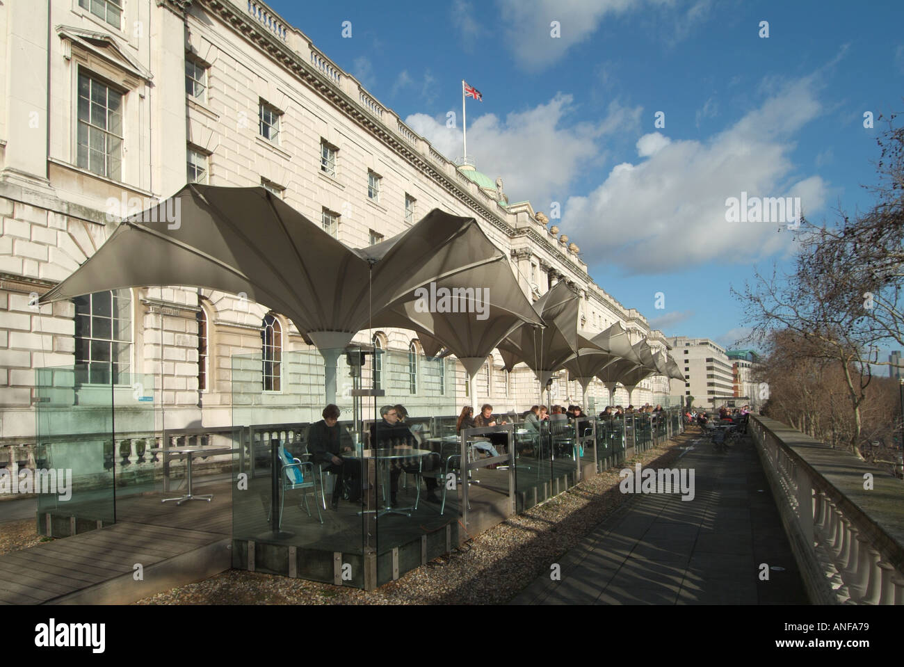 Somerset house terrace restaurant hires stock photography and images
