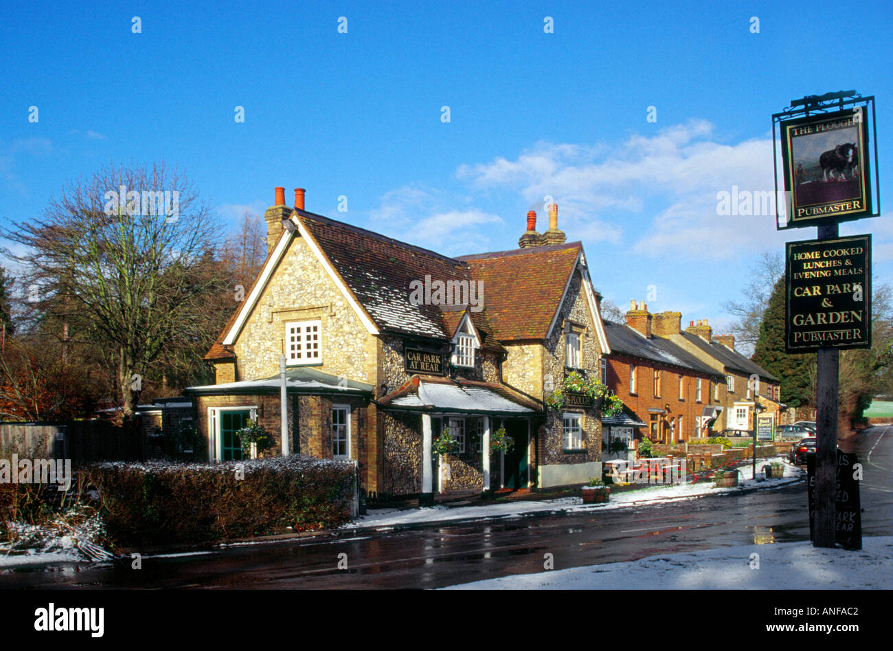 The Plough Public House, Belsize, Hertfordshire Stock Photo Alamy