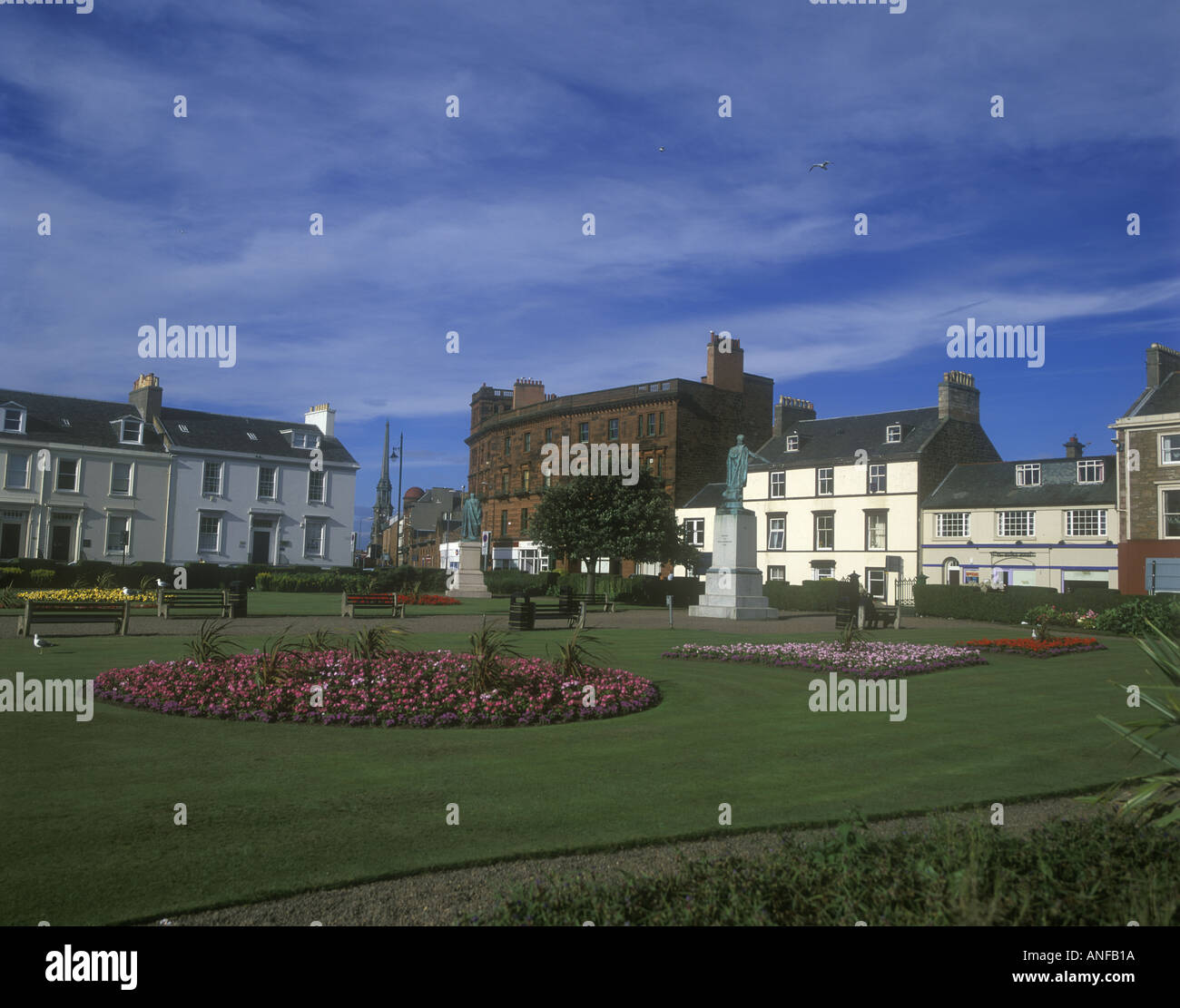 Wellington Square Ayr Ayrshire Scotland Stock Photo