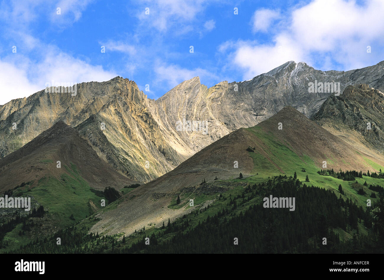 Peter Lougheed Provincial Park, Kananaskis Range, Alberta, Canada Stock