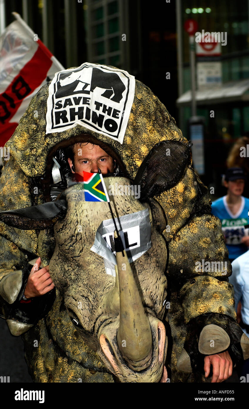 MARATHON CHARITY RUNNER Stock Photo - Alamy