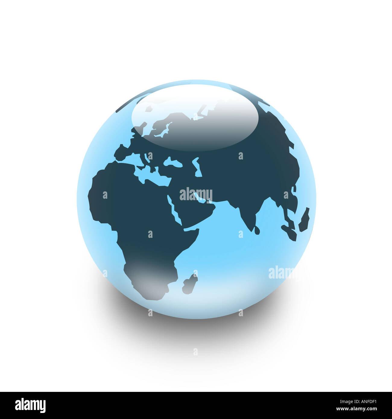Globe World symbol Stock Photo