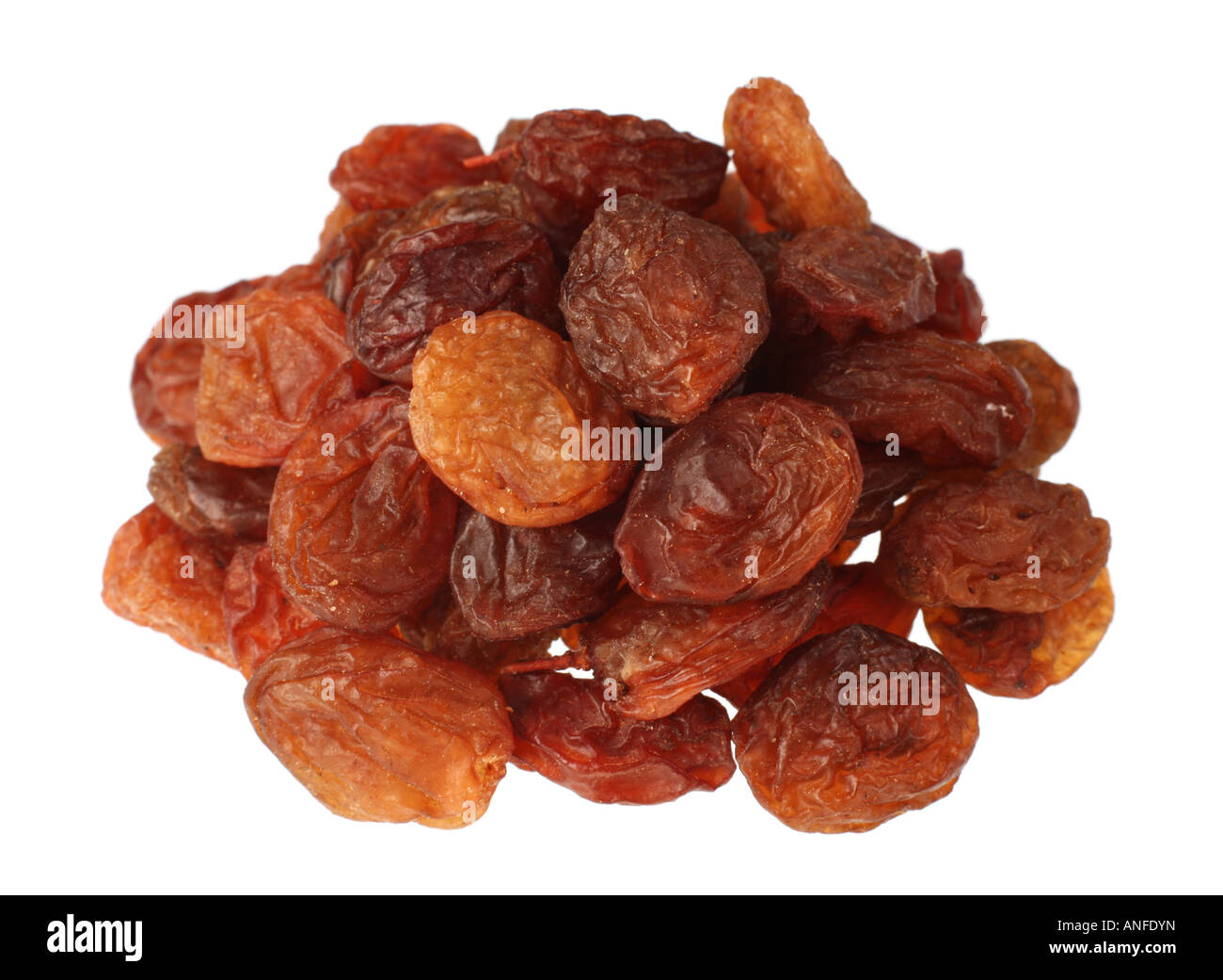 Group browh raisin isolated on white background Stock Photo Alamy