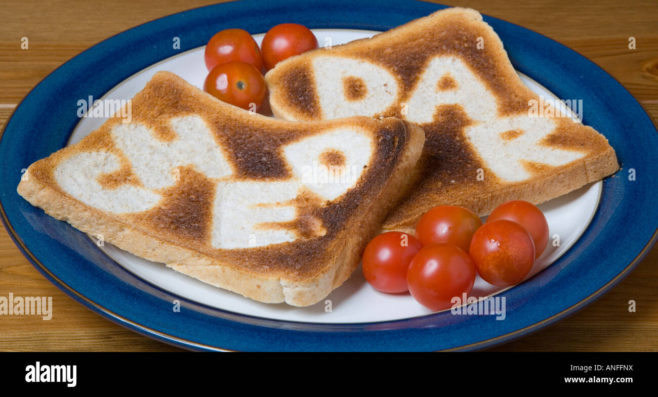 Cheese on toast literally photographed by burning the word cheddar on