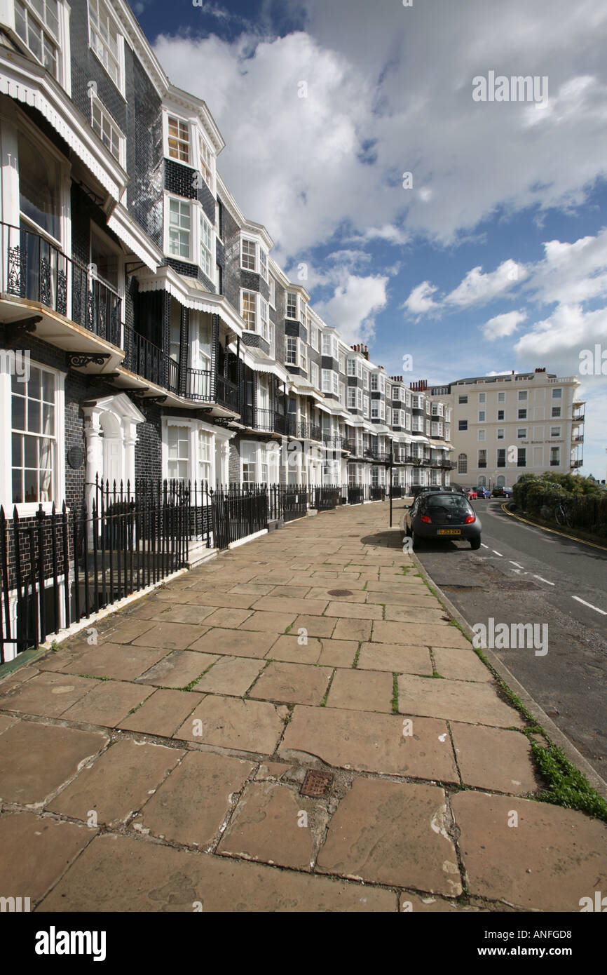 Royal Crescent Brighton Built between 1798 and 1803 Looking East to the
