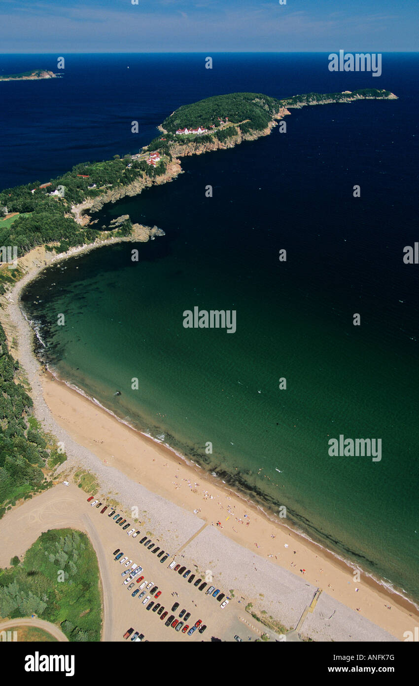 aerial of Ingonish, nova scotia, Canada Stock Photo Alamy