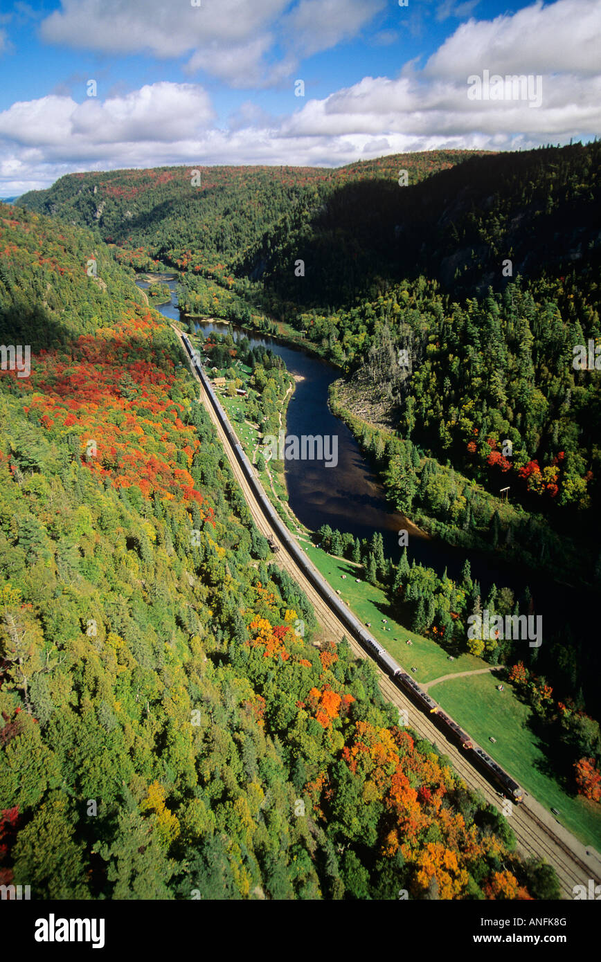 Aerial of Agawa Canyon Wilderness Park, Ontario, Canada Stock Photo Alamy