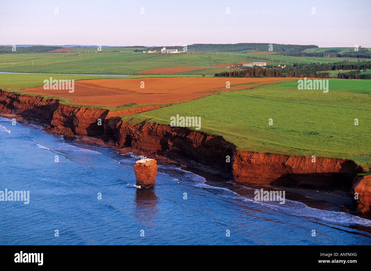 Aerial of Park Corner, Prince Edward Island, Canada Stock Photo Alamy