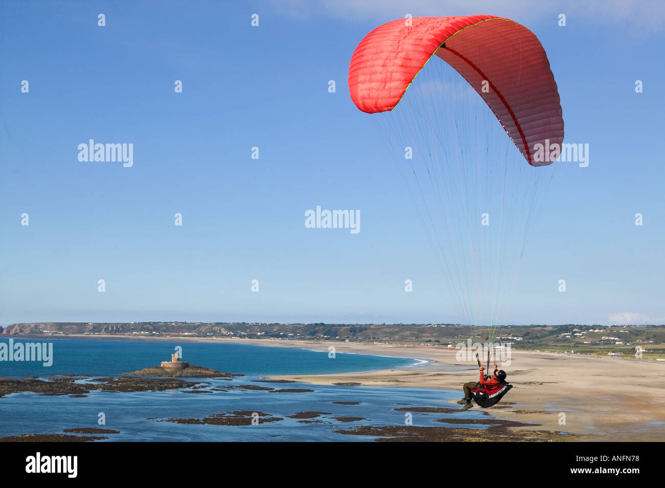Jersey aerial channel hi-res stock photography and images - Alamy