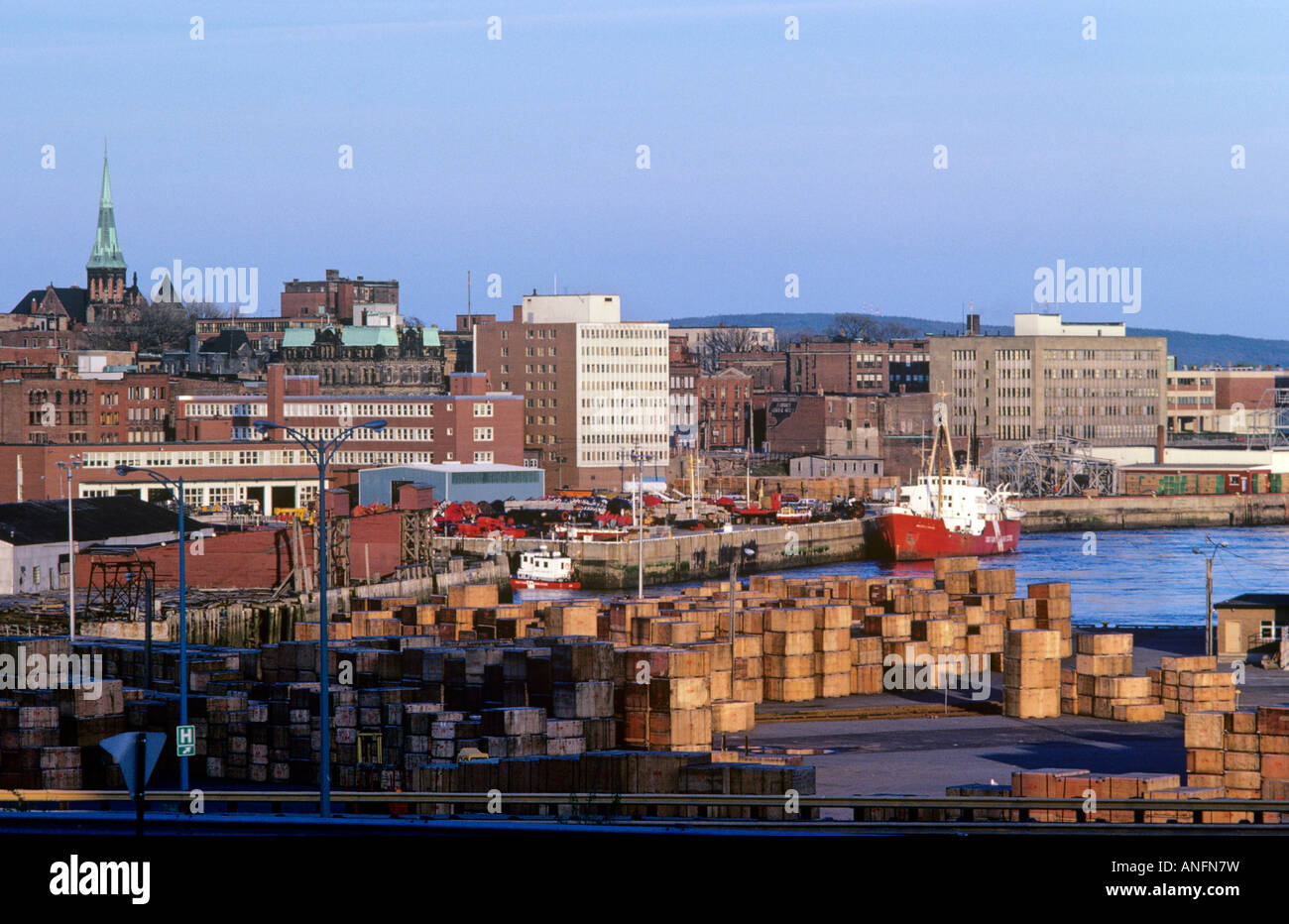 Downtown saint john new brunswick hires stock photography and images