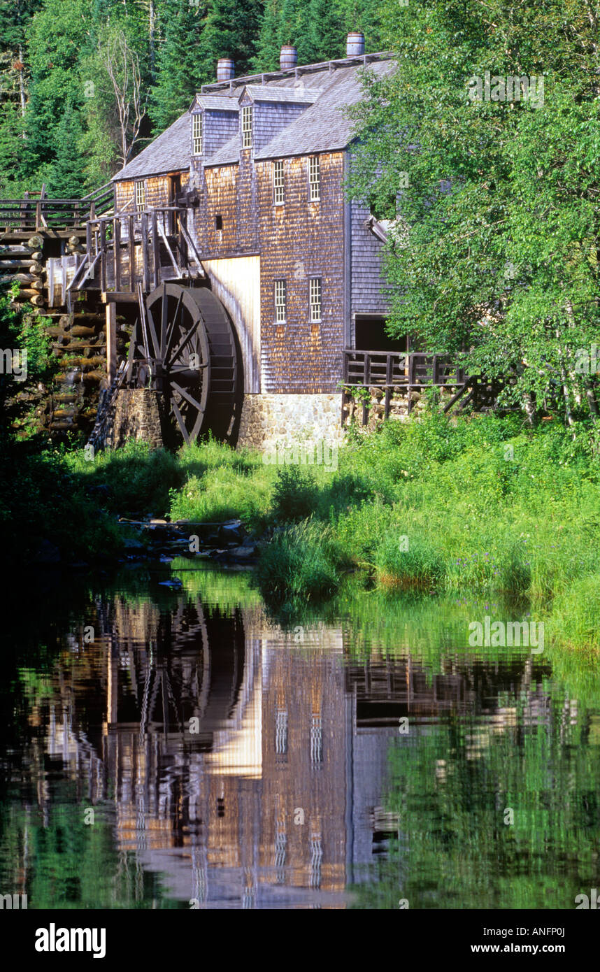 Mill at Kings landing Historical Settlement, New Brunswick, Canada