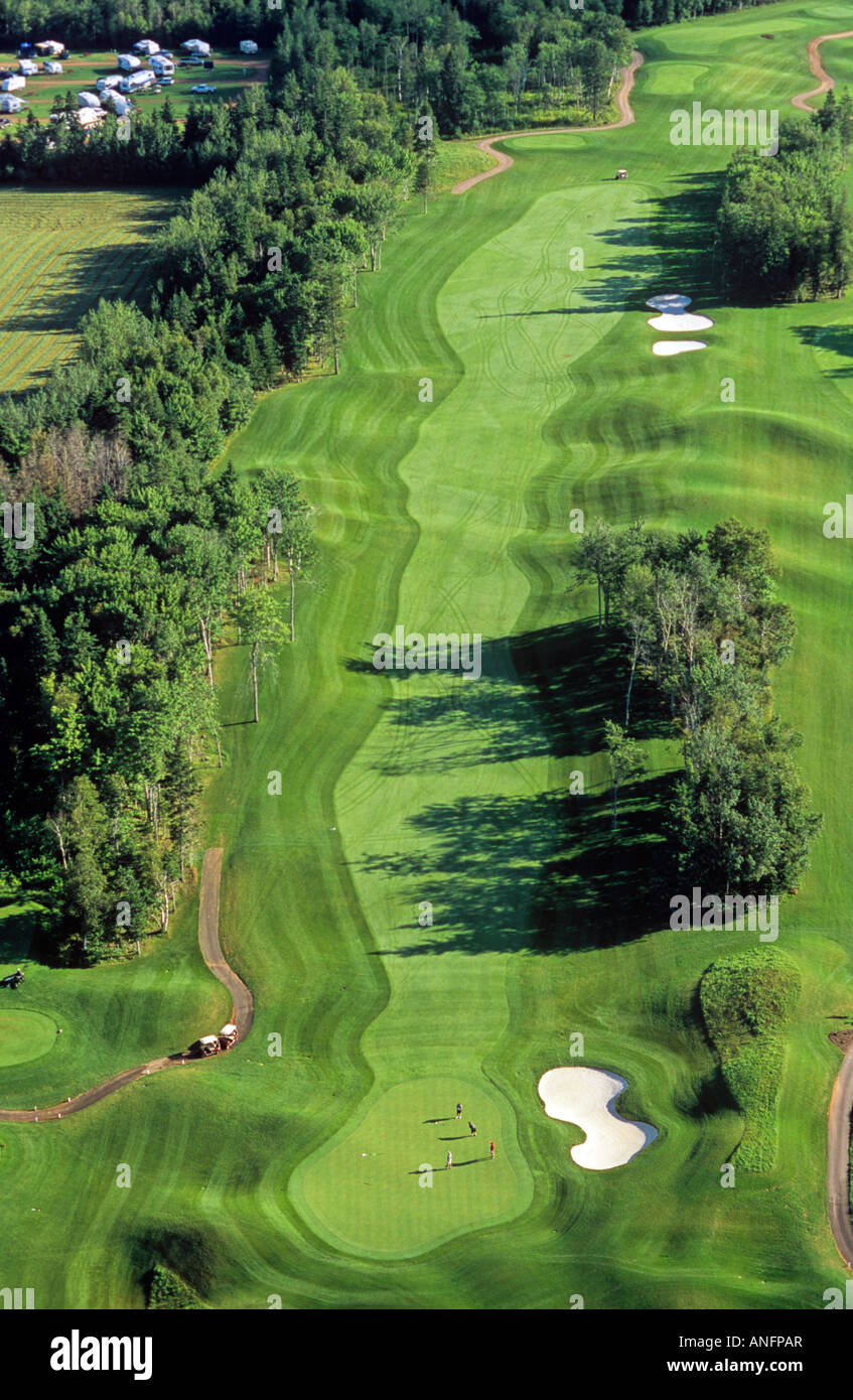 Aerial of eagles glenn golf course hires stock photography and images
