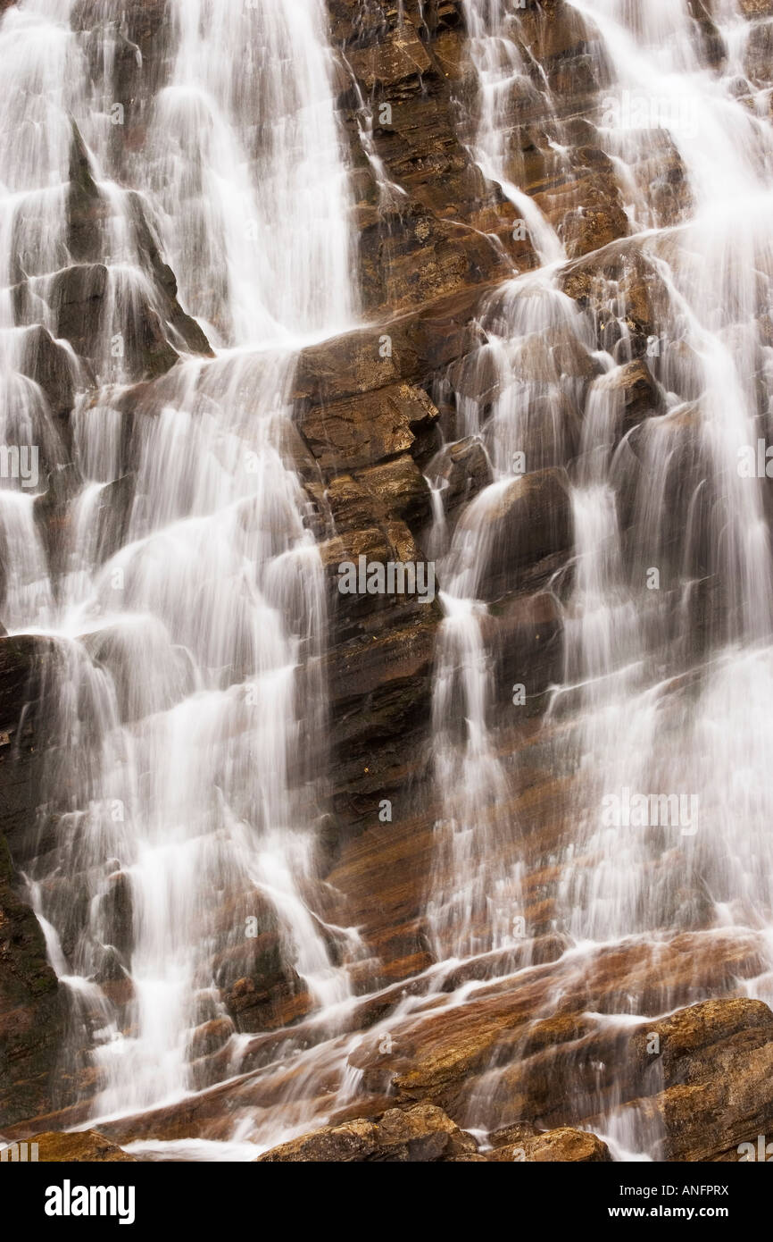 waterfalls, Waterton National Park, Alberta, Canada Stock Photo Alamy