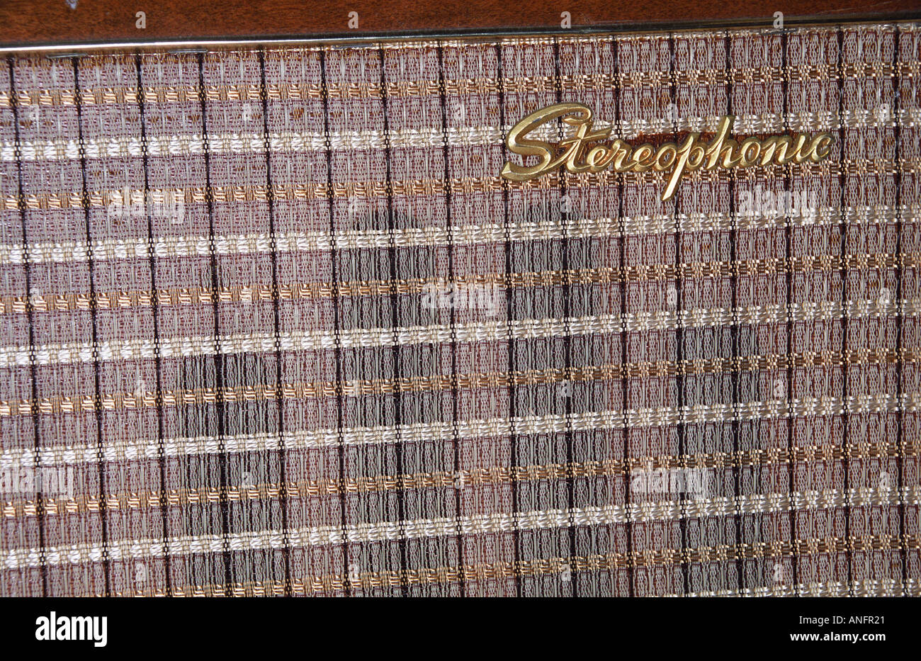 stereophonic radiogram Stock Photo