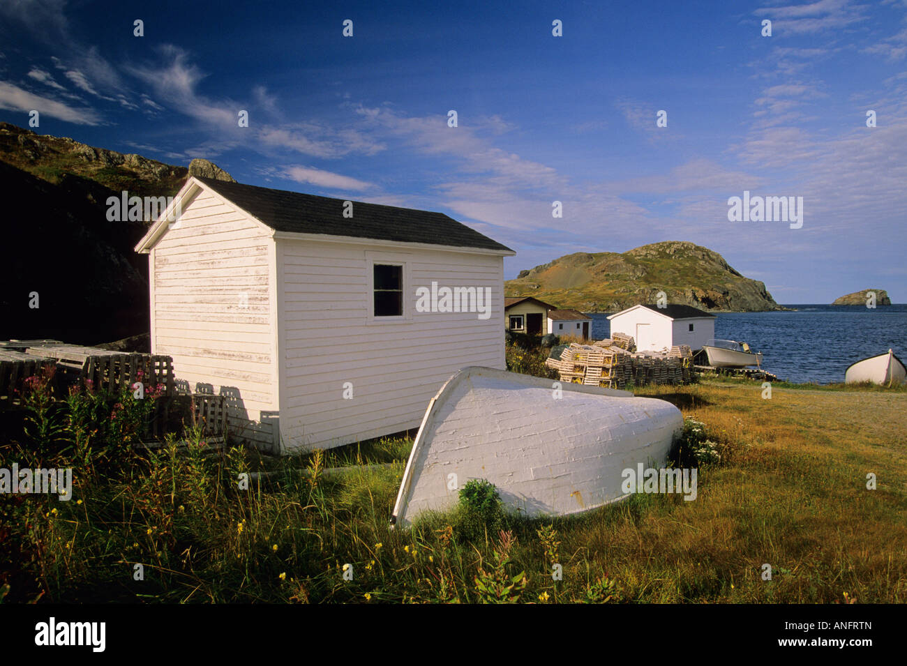 Black Harbour, Twillingate. NewFoundLand and Labrador, Canada Stock