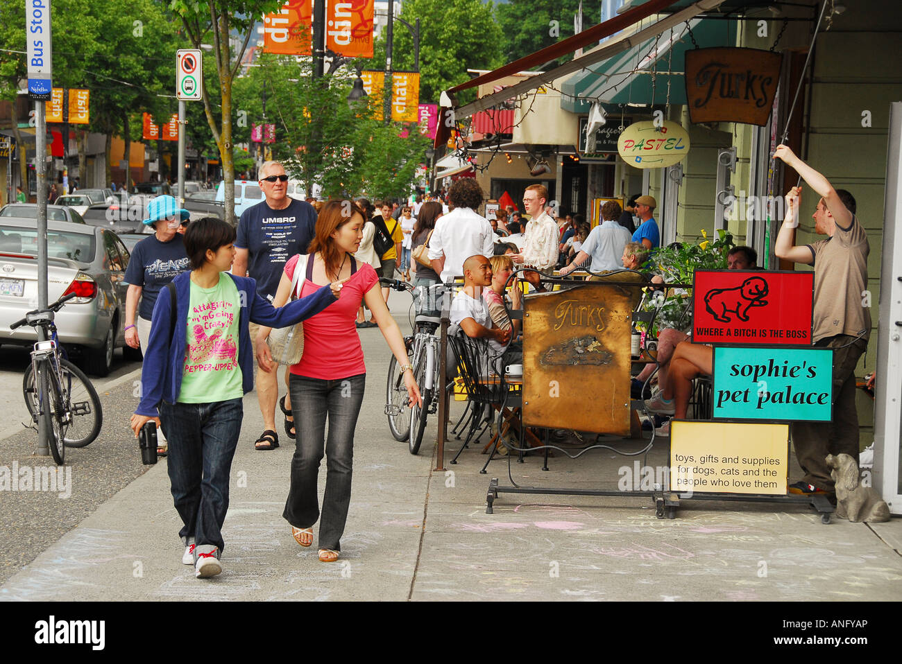 Commercial drive vancouver bc canada hires stock photography and