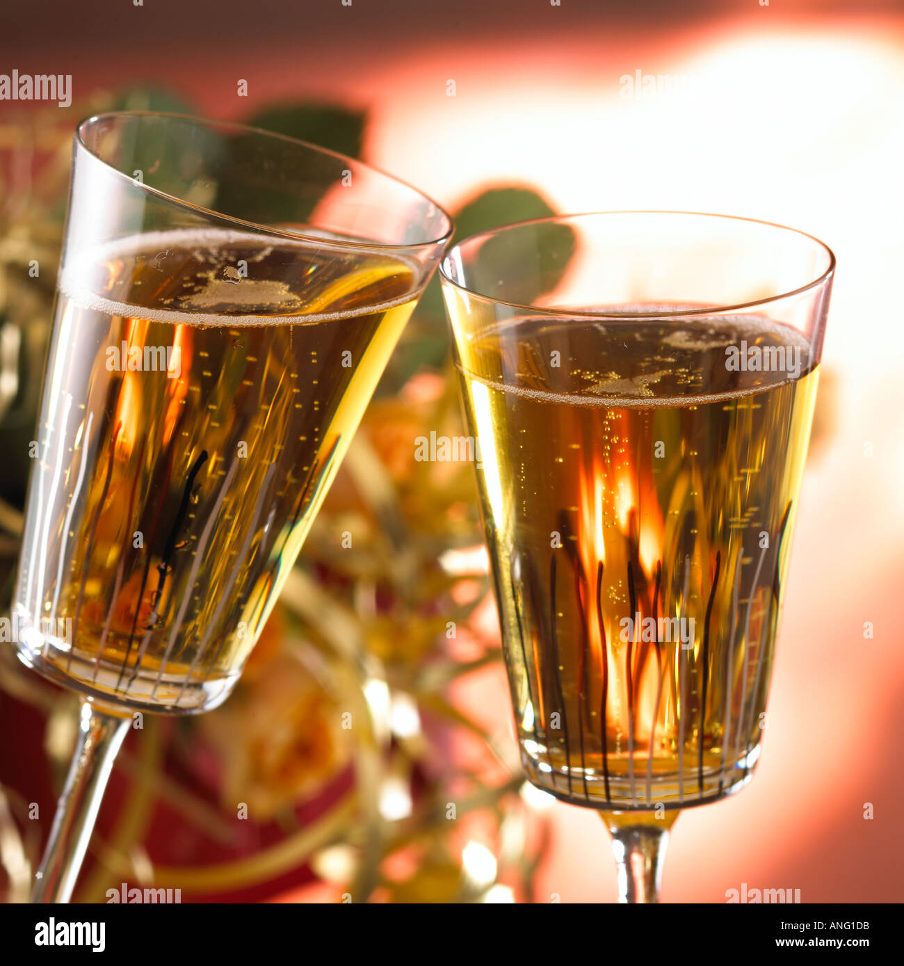 Cocktail Sparkling Gold Goldne Rum Cointreau Champagne Keywords Drink  alcohol cocktails Stock Photo - Alamy