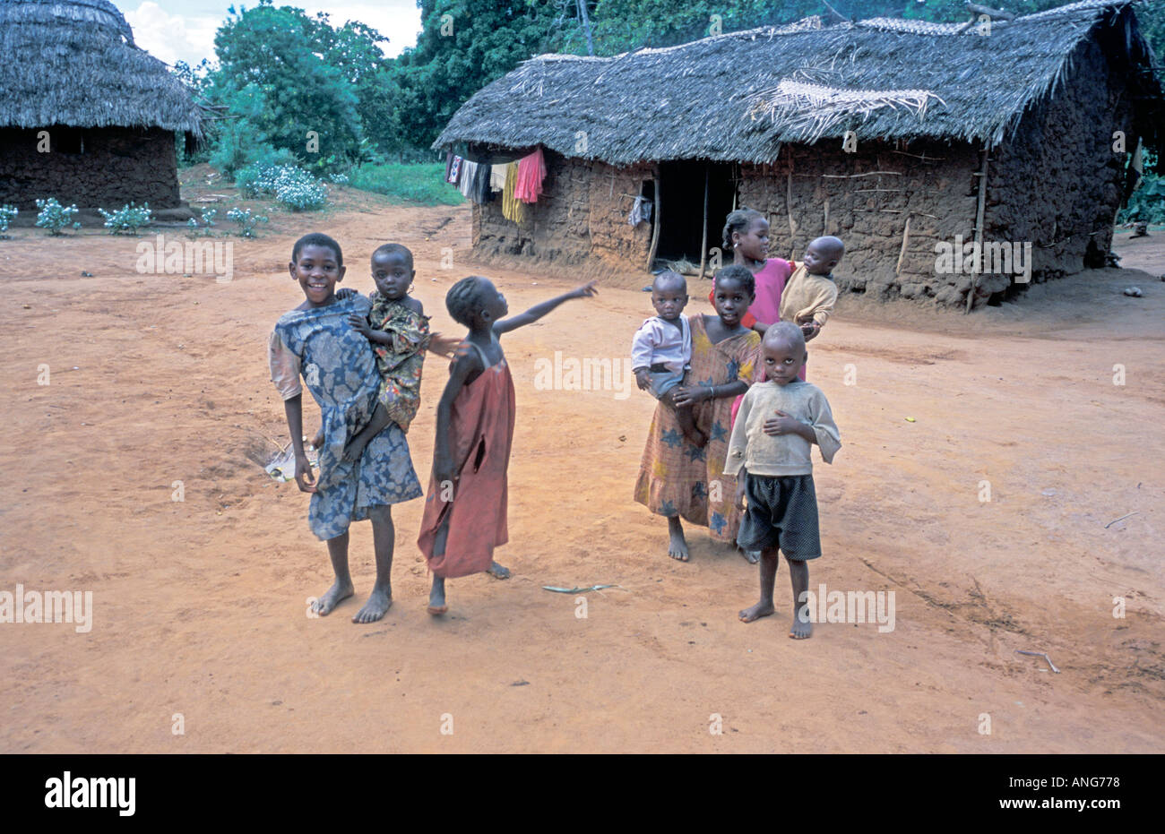 Siblings Rwanda Makuti High Resolution Stock Photography and Images - Alamy