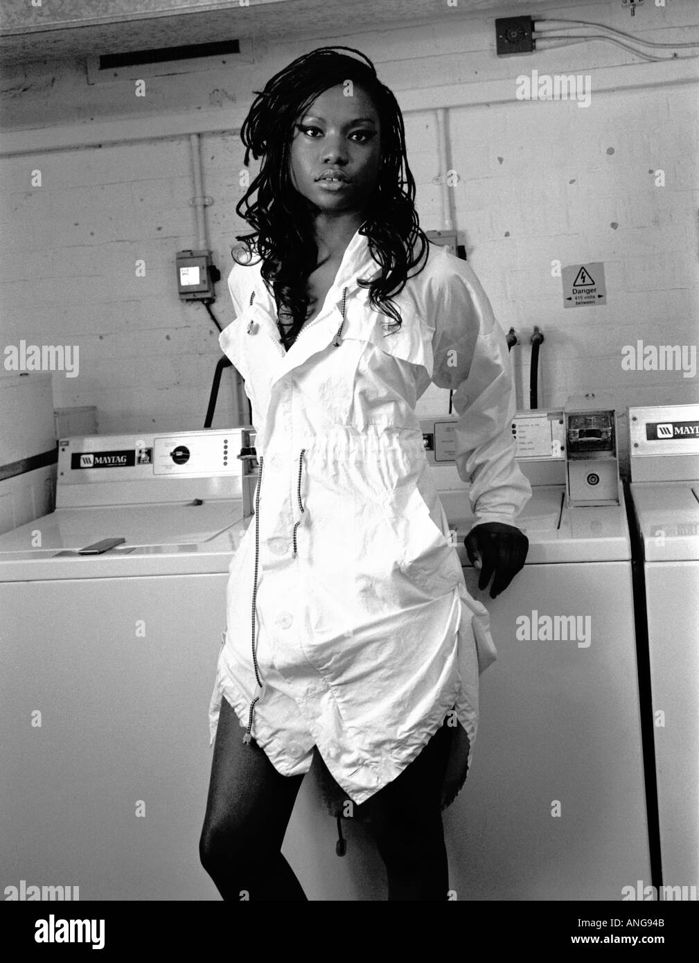 Vivienne Westwood showcase shoot April 2004 Stock Photo