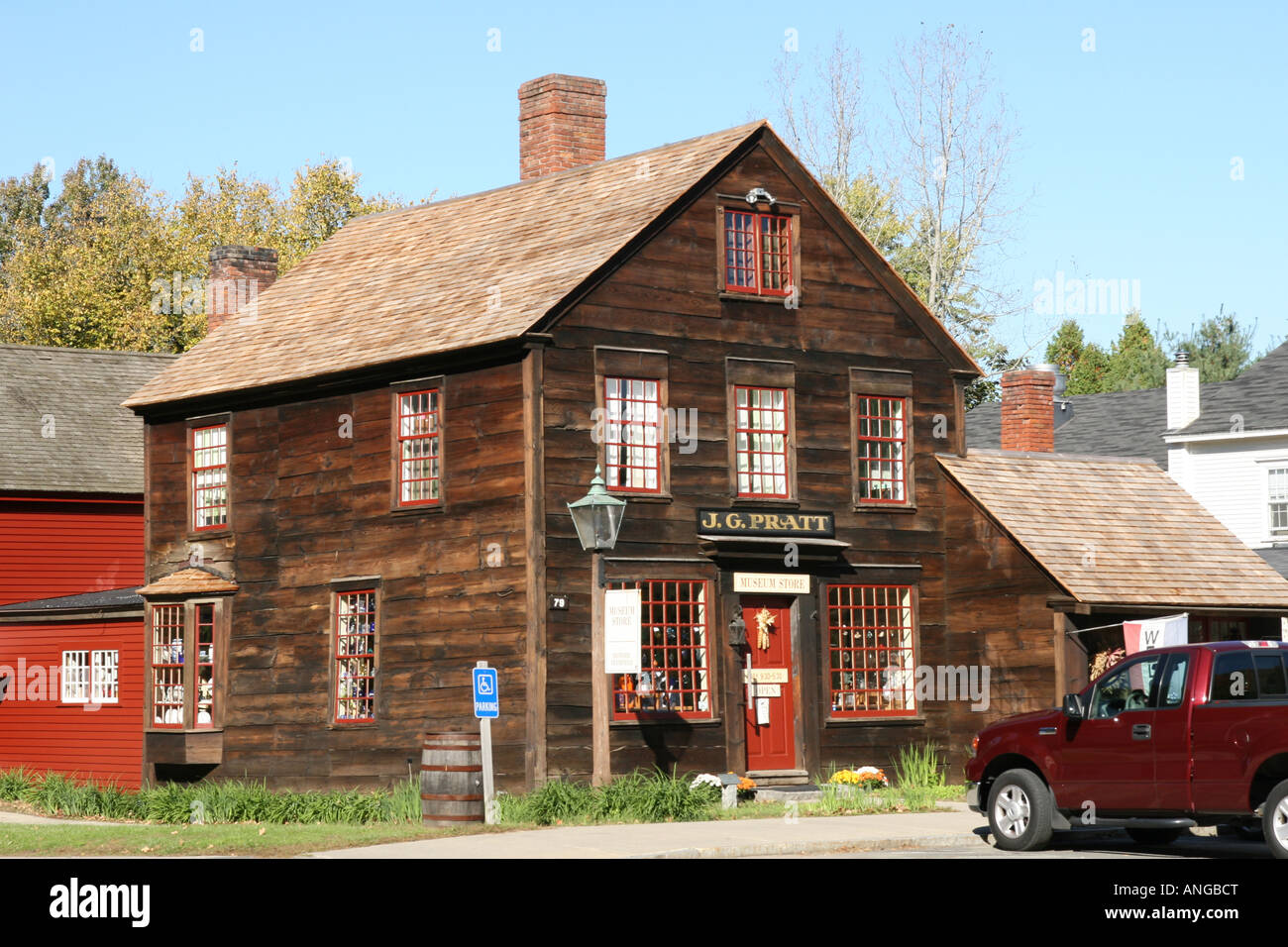 Village Store in Historic Deerfield Massachusetts USA Stock Photo Alamy