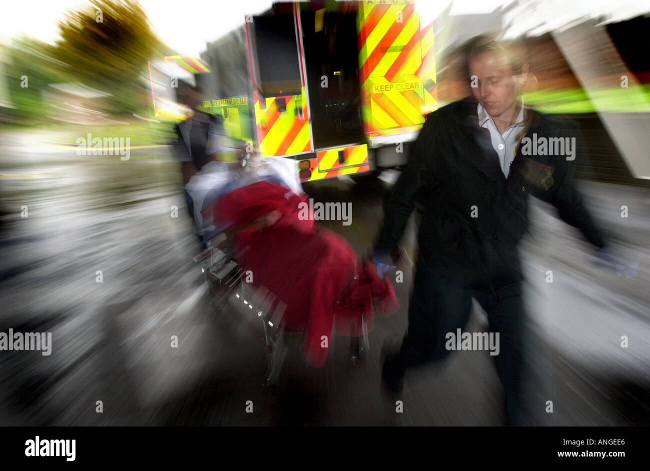 Ambulance crew uk hi-res stock photography and images - Alamy