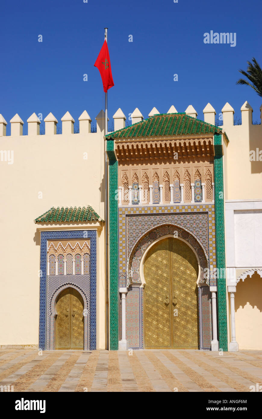 Dar el Makhzen, Royal Palace, Fez, Morocco Stock Photo - Alamy