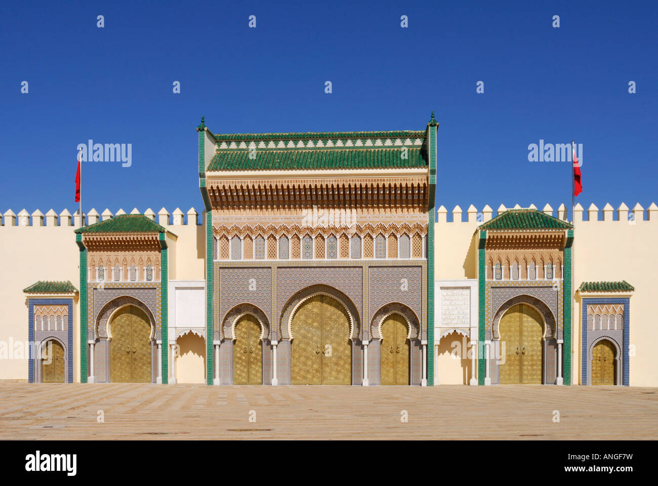 Dar el Makhzen, Royal Palace, Fez, Morocco Stock Photo - Alamy