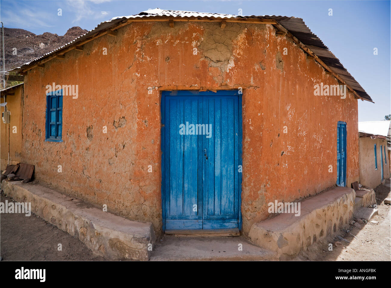 Belen Chile house Stock Photo