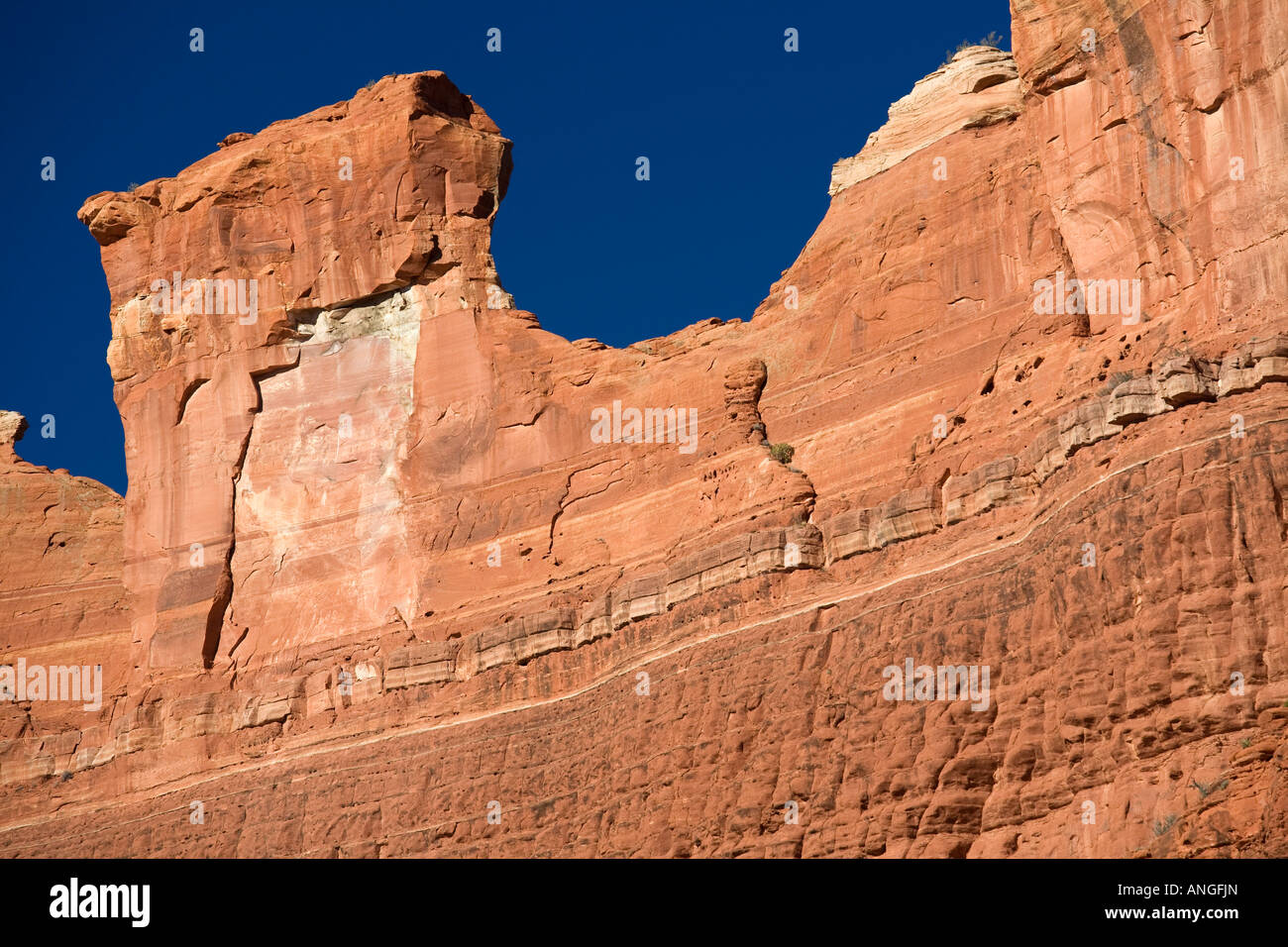 Red cliff formations of Sedona Arizona Stock Photo